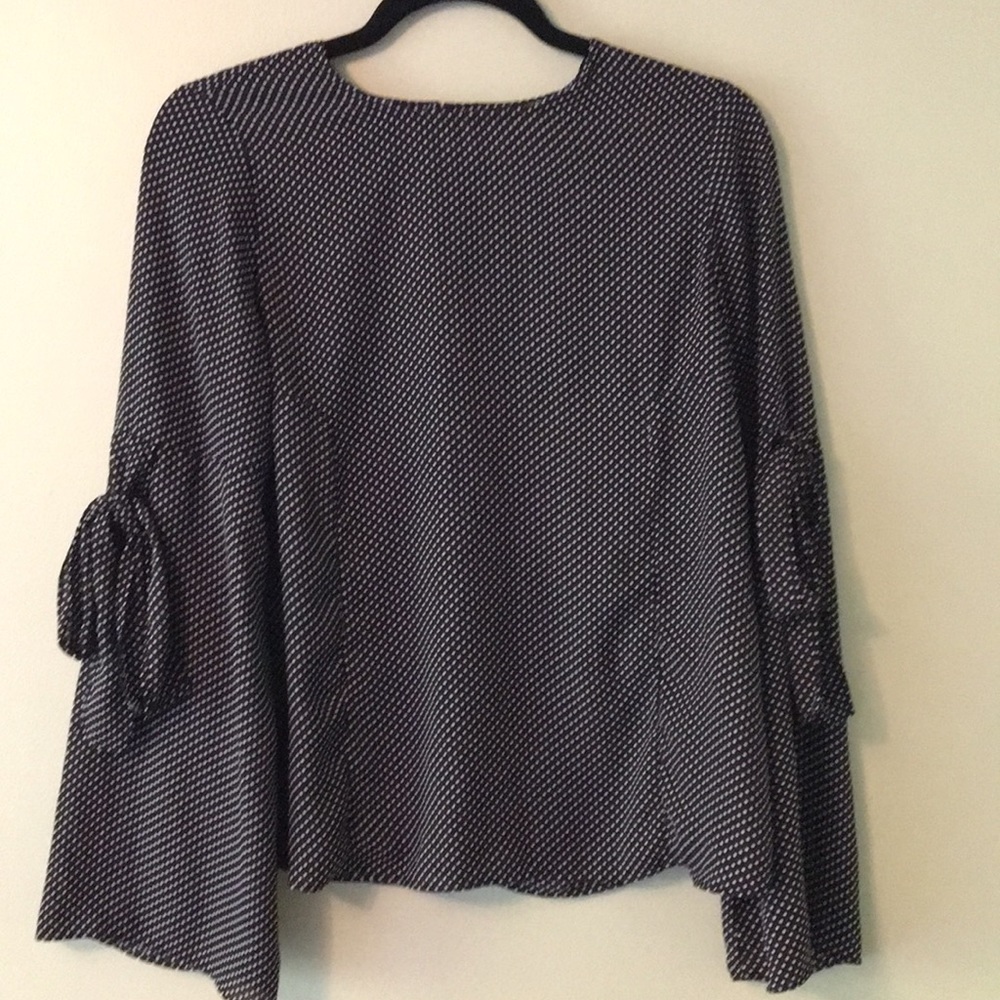 Polka Dotted Who What Wear Blouse